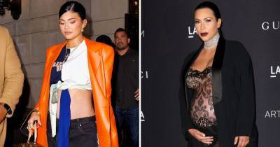 Pregnant Kylie Jenner Takes Maternity Style Inspo From Kim Kardashian in Lacy Bump-Baring Jumpsuit: Pics - www.usmagazine.com - Smith