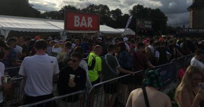 Watch as thirsty revellers face lengthy queues for drinks at TRNSMT festival - www.dailyrecord.co.uk