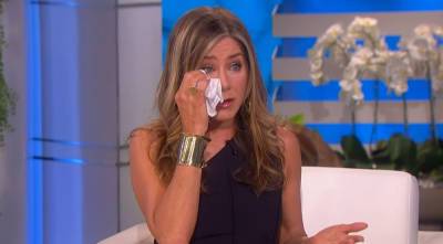 Jennifer Aniston Tears Up While Helping Ellen DeGeneres Kick Off Her Final Season (Video) - www.justjared.com