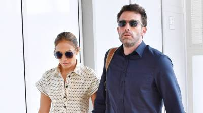 Ben Affleck & Jennifer Lopez Kiss, Hold Hands While Leaving Venice Together - New Photos! - www.justjared.com - Italy