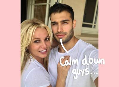 Britney Spears’ BF Sam Asghari Posts & Deletes Diamond Ring Picture, Claims His Instagram Account Was ‘Hacked’ - perezhilton.com