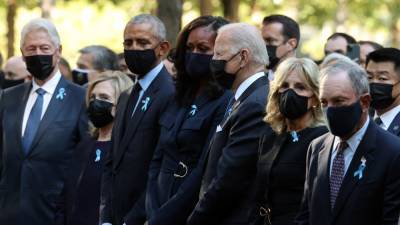President Joe Biden, Barack Obama and Bill Clinton Reunite to Mark 9/11 20th Anniversary - www.etonline.com