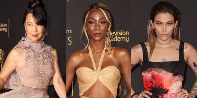 Ming-Na Wen Looks Heavenly at Creative Arts Emmy Awards 2021 With Angelica Ross & More - www.justjared.com - Los Angeles - city Sanchez
