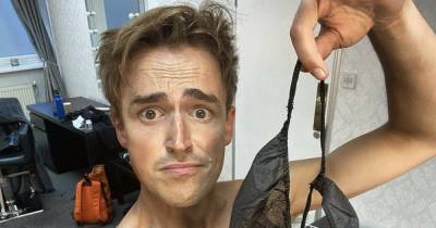 Strictly's Tom Fletcher and Adam Peaty have photo banned after stripping naked for spray tan - www.ok.co.uk