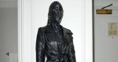Kim Kardashian shocks fans in 'horrifying' all leather outfit and mask - www.ok.co.uk - New York - county Carlton