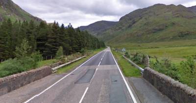 Teen airlifted to Scots hospital after horror smash with motorhome on A87 - www.dailyrecord.co.uk - Scotland
