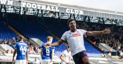 Bolton Wanderers' Dapo Afolayan on Ipswich Town party hat goal celebration and being man of moment - www.manchestereveningnews.co.uk - city Ipswich