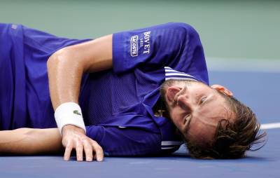 US Open tennis champion Daniil Medvedev nods to ‘FIFA’ with ‘dead fish’ celebration - www.nme.com - USA - Russia