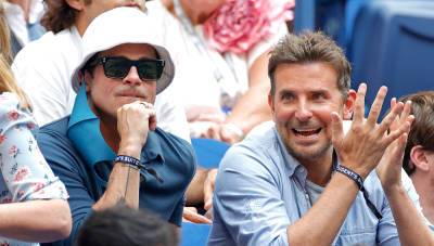 Brad Pitt & Bradley Cooper Went to the U.S. Open Finals Together - And Joined Another Oscar Winner! - www.justjared.com - New York - Russia - Serbia