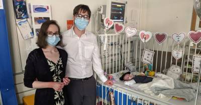 Couple's baby boy was too unwell to leave hospital for their wedding - so staff planned special surprise - www.manchestereveningnews.co.uk - France