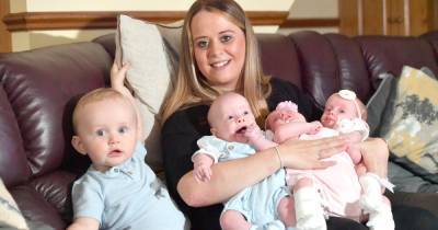 Mum told she might never conceive has four babies under the age of one - www.dailyrecord.co.uk