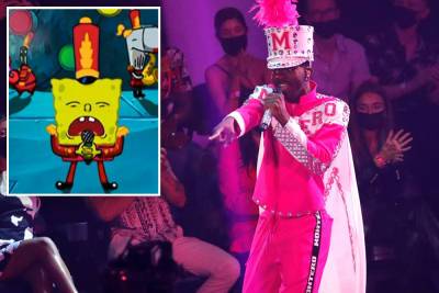 Was Lil Nas X referencing SpongeBob during his VMAs performance? - nypost.com - county Lamar