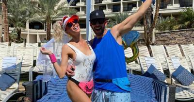 Inside Heather Rae Young and Tarek El Moussa’s ‘80s-Inspired Joint Bachelorette and Bachelor Bash in Palm Desert - www.usmagazine.com - California