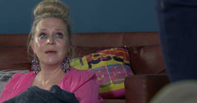 EastEnders' Linda Carter gives birth to baby girl during soap's dramatic fire stunt episode - www.ok.co.uk