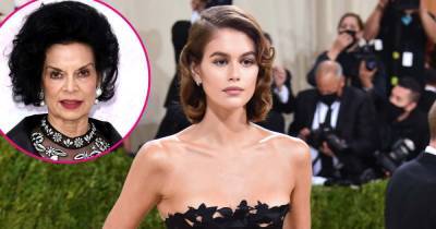 Kaia Gerber Channels Bianca Jagger While Stepping Out at 2021 Met Gala Without BF Jacob Elordi - www.usmagazine.com