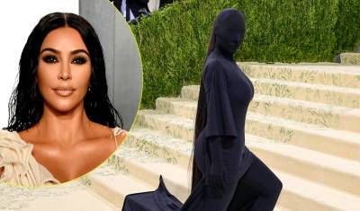Kim Kardashian Is Showing No Skin Whatsoever at Met Gala 2021 - See Her Fully Masked Outfit - www.justjared.com - New York