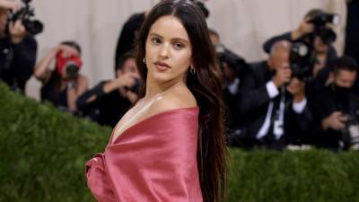 Rosalía Brings the Spanish Flavor to the 2021 Met Gala in Red Leather - www.etonline.com - Spain - USA - New York