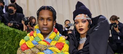 Rihanna Finally Arrives to Met Gala 2021 with A$AP Rocky - See the Photos! - www.justjared.com - New York