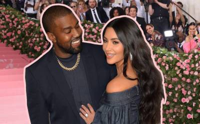 Kim Kardashian & Kanye West Go Full Dark Side TOGETHER At 2021 Met Gala!! - perezhilton.com