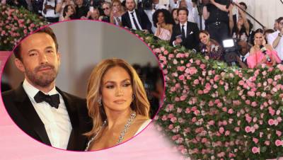 Jennifer Lopez & Ben Affleck Kiss Through Face Masks At The 2021 Met Gala! - perezhilton.com