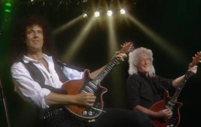 Watch Brian May play guitar with his younger self in new video for ‘Back To The Light’ - www.nme.com