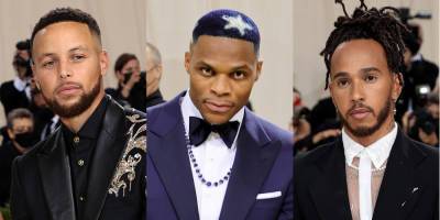 Stephen Curry, Russell Westbrook, Lewis Hamilton & More Step Out for the Met Gala 2021 - www.justjared.com - New York