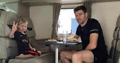 Steven Gerrard ditches Dubai for campervan holiday with his family - www.dailyrecord.co.uk - Scotland - Dubai