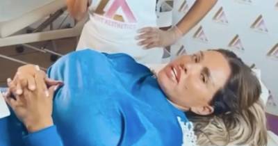 Katie Price films herself having vitamin injection after feeling ‘tired and drained’ - www.ok.co.uk