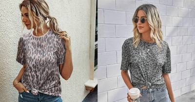 Leopard-Print Lovers Need This T-Shirt in Their Closets ASAP - www.usmagazine.com