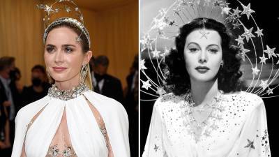 Emily Blunt’s Makeup Artist Breaks Down the Products She Used for Her Hedy Lammar-Inspired Met Gala Look - variety.com