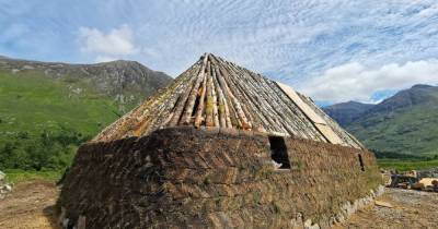 17th-century replica turf house taking shape at Glencoe - www.dailyrecord.co.uk - Scotland