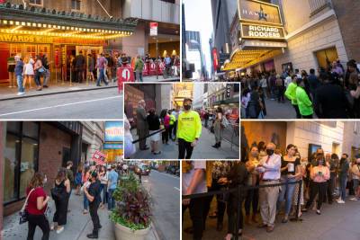 Manuel Miranda - Hamilton - Broadway’s biggest hits reopen to massive standing ovations and jubilation - nypost.com