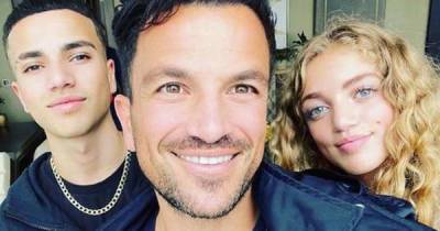 Peter Andre shares photo of daughter Princess as she goes back to school and jokes he wants her to become a nun - www.msn.com