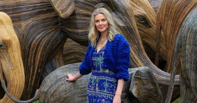 Inside Donna Air's incredible Cotswolds home she designed herself with floating fireplace - www.ok.co.uk