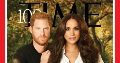 Prince Harry and Meghan Markle Pose for 1st Magazine Cover for Time’s Most Influential People of 2021 - www.usmagazine.com