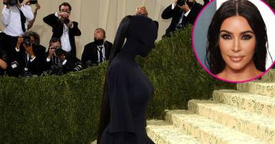 Finally! Kim Kardashian Explains Bizarre Met Gala 2021 Outfit and Face Covering - www.usmagazine.com