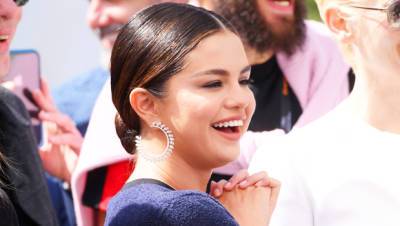 Selena Gomez Reveals Wild New Ear Piercing While Out With Friends — Watch - hollywoodlife.com