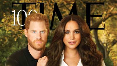 Meghan Markle Stuns In All-White For ‘TIME’s Most Influential Cover With Prince Harry - hollywoodlife.com