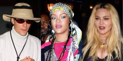 Rihanna Joins Justin Bieber, Madonna & More Scooter Braun's Star-Studded Dinner in NYC - www.justjared.com - New York