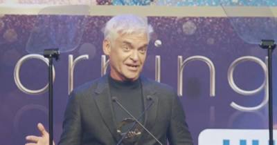 Phillip Schofield jokes about 'coming out when the world went in' after TRIC Award win - www.ok.co.uk