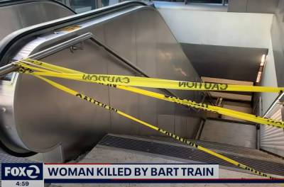Woman Tethered To Her Dog Caught & Dragged To Death By Train In Shocking Accident - perezhilton.com - Dublin - San Francisco