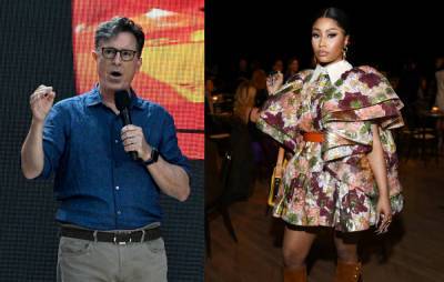 Stephen Colbert sends up Nicki Minaj’s COVID-19 misinformation with ‘Super Balls’ - www.nme.com