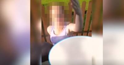 Shocking footage shows woman hurling vile racist abuse at mum and young child - www.manchestereveningnews.co.uk