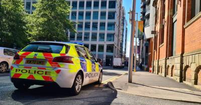 This is why police were in Spinningfields this afternoon - www.manchestereveningnews.co.uk
