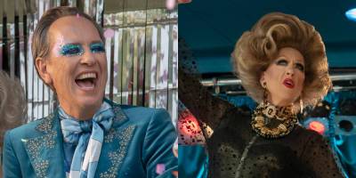 See Richard E. Grant in Drag in 'Everybody's Talking About Jamie' (Exclusive Photos) - www.justjared.com - Britain - London - county Grant
