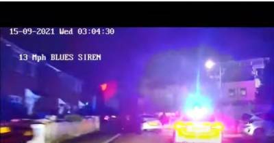 The dramatic 120mph police chase through a Bury housing estate - www.manchestereveningnews.co.uk - Manchester