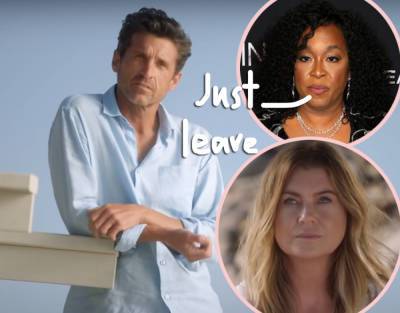 Patrick Dempsey Got Fired From Grey's Anatomy For 'Terrorizing The Set' & Giving Cast Members 'PTSD'?!? - perezhilton.com