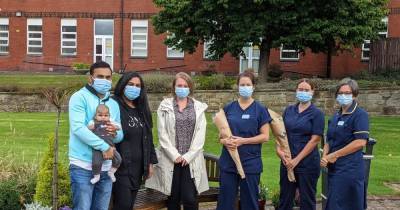 Emotional reunion of five-month-old baby and the hardworking nurses who saved his life - www.manchestereveningnews.co.uk