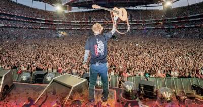 Ed Sheeran announces The Mathematics Tour for 2022, including thee shows at Wembley Stadium - www.officialcharts.com - Scotland - Ireland