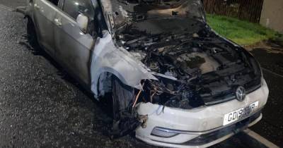 Scots mum 'in shock' after son's car deliberately set alight outside home - www.dailyrecord.co.uk - Scotland